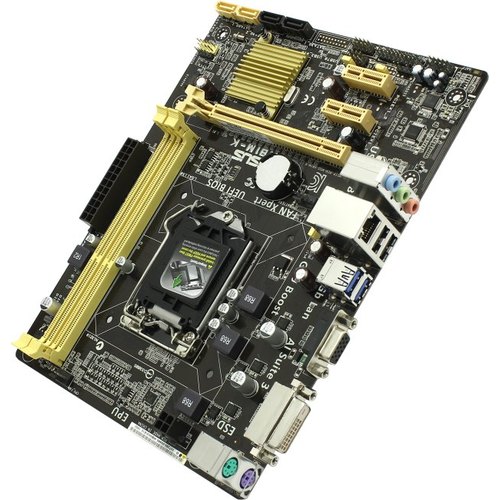 купить Сист.плата Intel 1150 H81 AFК 2DDR3 4SATA VGA HDMI microATX  в Алматы
