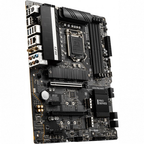 купить Материнская плата MSI Z590 PRO WIFI LGA1200 iZ590 4xDDR4 6xSATA3 RAID 3xM.2 HDMI DP ATX в Алматы
