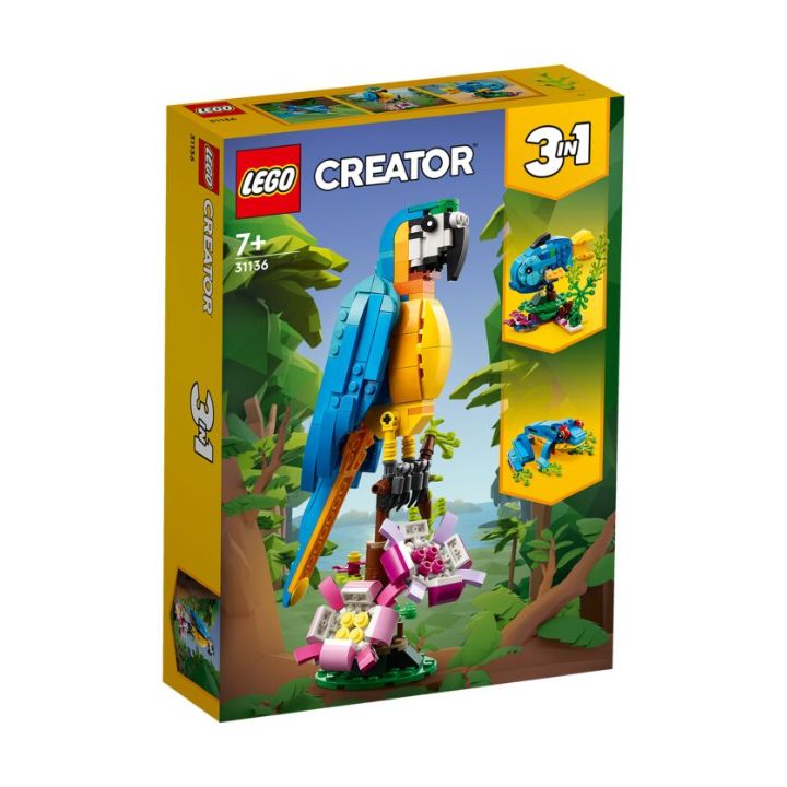 купить Lego 31136 Creator Экзотический попугай в Алматы