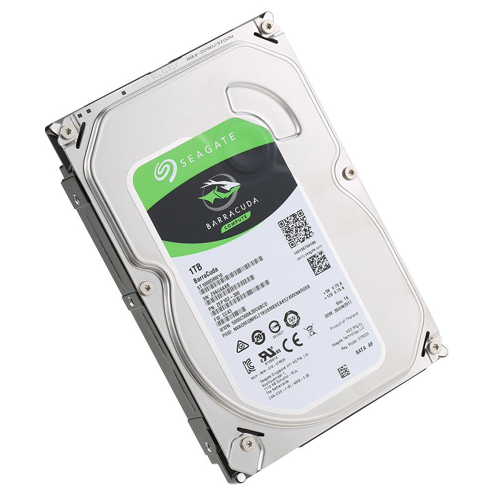 купить Жесткий диск HDD 1Tb Seagate Barracuda ST1000DM010 V2 <SATA-III, 7200.12, 3.5*,  NCQ, 64 MB cache> в Алматы