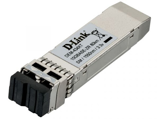 купить D-Link DEM-434XT/B1A SFP-трансивер с 1 портом 10GBase-ZR  одномод  до 80 км /  в Алматы