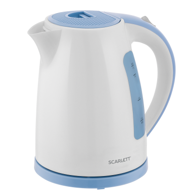 купить Электрический чайник Scarlett SC-EK18P60 бело-голубой в Алматы