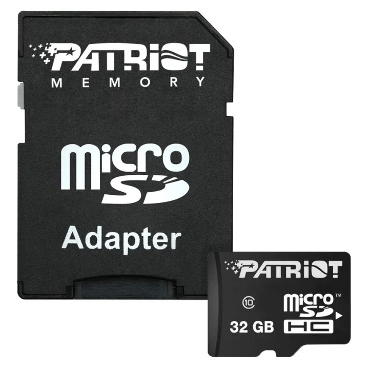 купить Карта памяти MicroSD Patriot LX microSDXC, 64GB, PSF64GMCSDXC10 в Алматы