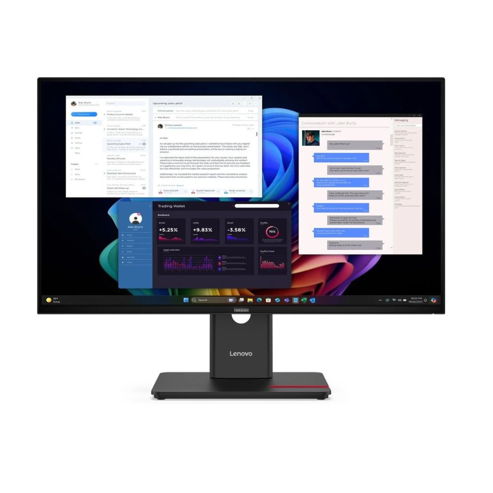 Купить Монитор Lenovo ThinkVision T27UD-40(C25270UT0)27* Monitor-HDMI в Алматы