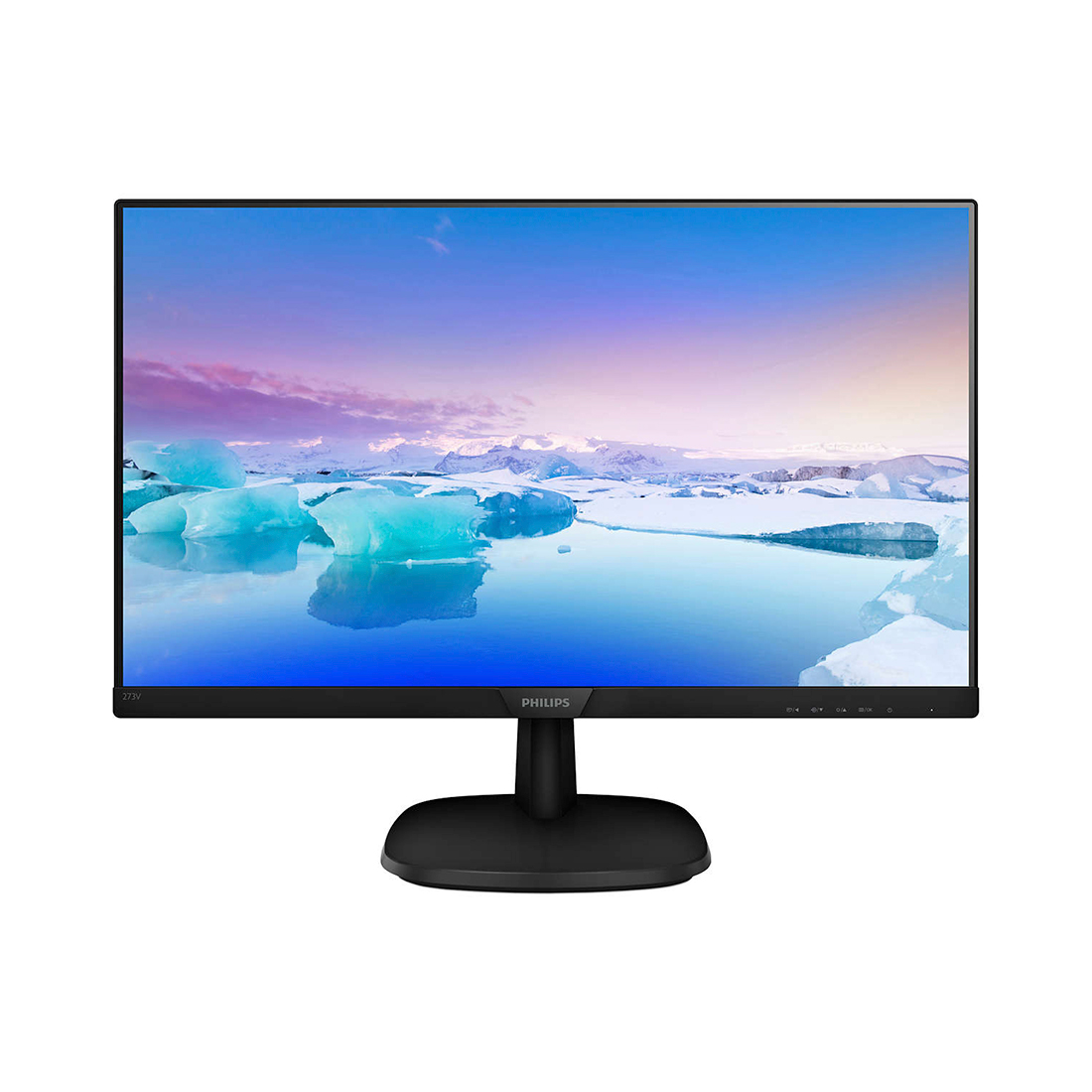 купить Монитор LCD 27** 16:9 1920х1080 IPS, nonGLARE, 250cd/m2, H178°/V178°, 10М:1, 5ms, VGA, DVI, HDMI, Tilt, 2Y, Black в Алматы