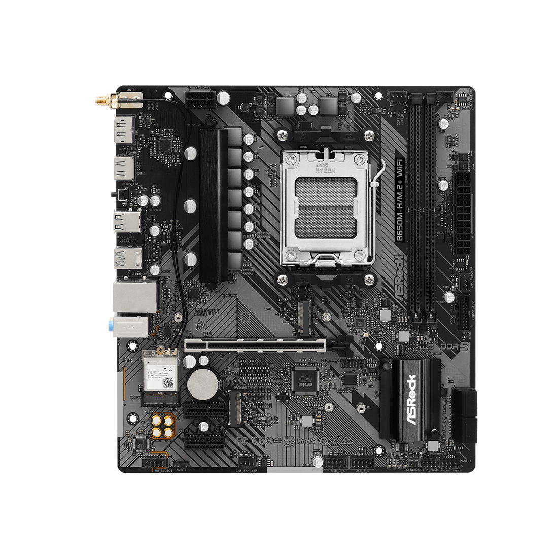 Купить Материнская плата ASRock B650M-H/M.2+ WIFI в Алматы