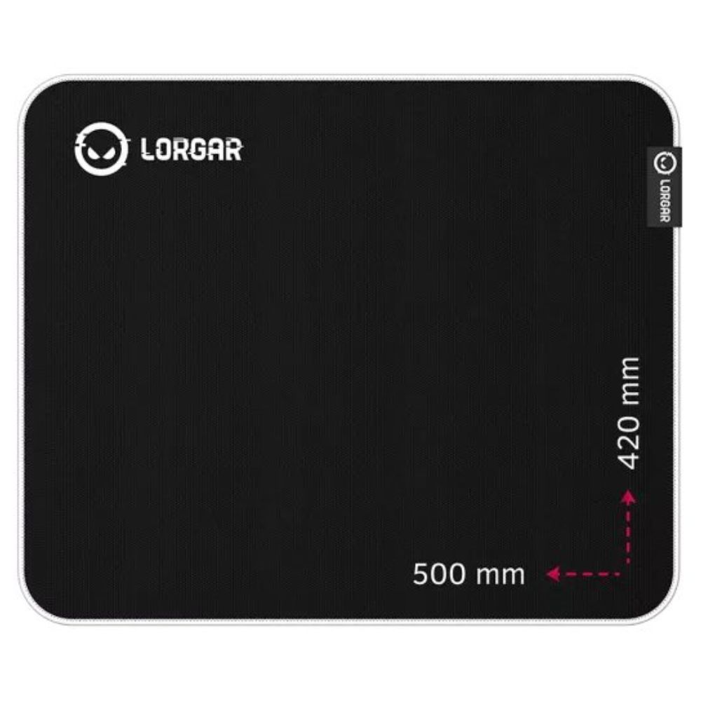 купить Lorgar Legacer 755, Gaming mouse pad, Ultra-gliding surface, Purple anti-slip rubber base, size: 500mm x 420mm x 3mm, weight 0.45kg в Алматы