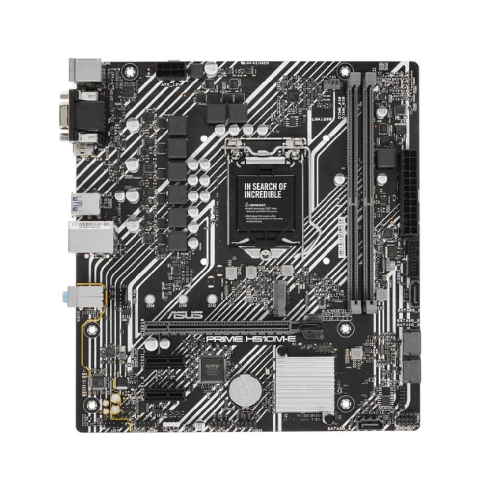 купить Материнcкая плата ASUS PRIME H510M-E s1200 H510 2xDDR4 HDMI DP VGA mATX в Алматы