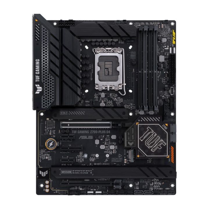 купить Материнская плата ASUS TUF GAMING Z790-PLUS D4, LGA1700 4xDDR4 4xSATA3 RAID 4xM.2 HDMI DP ATX в Алматы