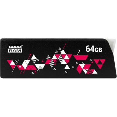 купить USB-ФЛЕШ-НАКОПИТЕЛЬ 64Gb GOODRAM UCL3 USB 3.0 UCL3-0640K0R11 BLACK в Алматы