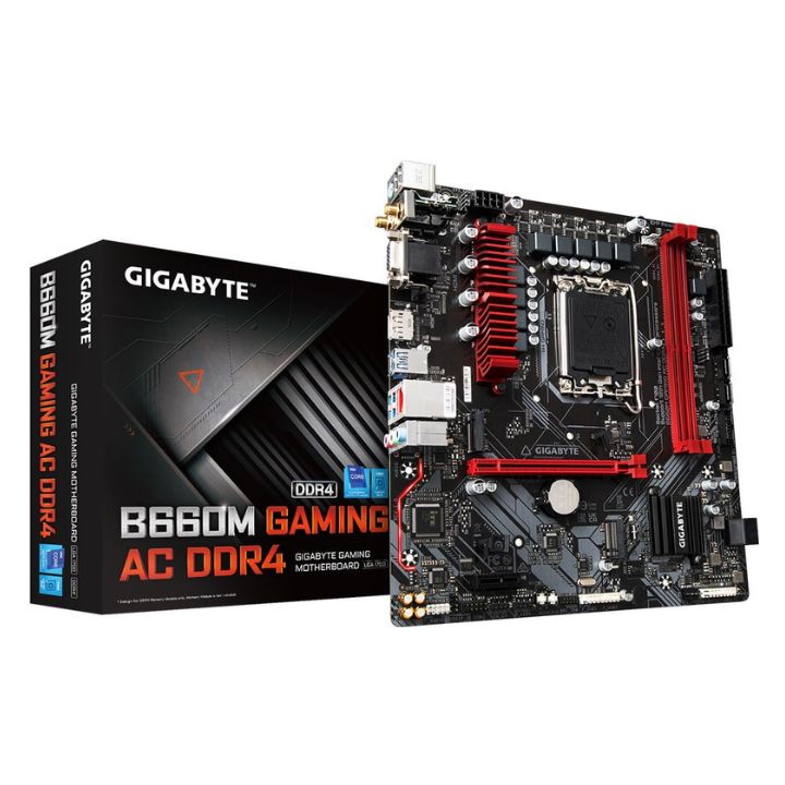 купить Материнская плата Gigabyte B660M GAMING AC DDR4 в Алматы