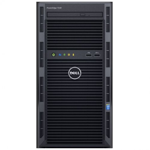 купить Сервер Dell/T130 4LFF/1/Xeon E3/1220 v6 (4C/4T,8M)/3 GHz/8 Gb/PERC S130/0,1,5,10/1/1000 Gb/SATA 3.5*/7.2k/DVD+/-RW/1 x 290W в Алматы