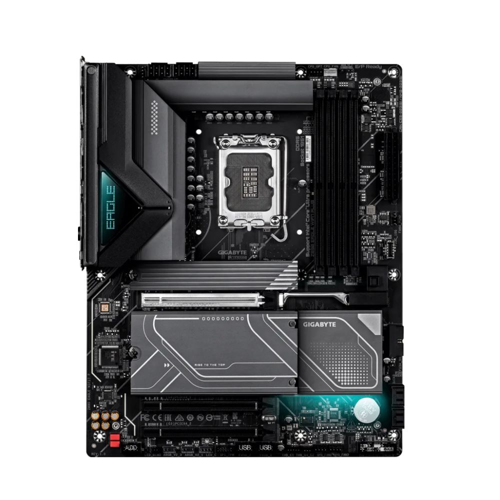 Купить Материнская плата GIGABYTE Z890 EAGLE WIFI7 PLUS, LGA1851, 4xDDR5, PCIe5.0, DP+USB4, 4xM.2, ATX в Алматы