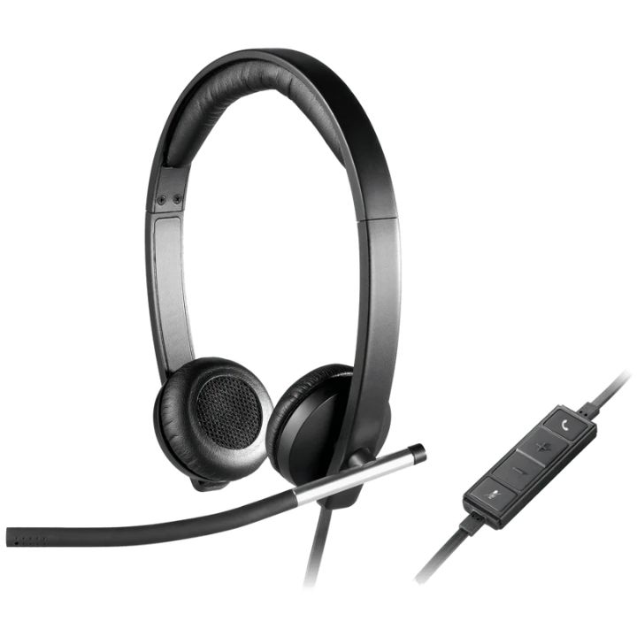 купить LOGITECH H650E CORDED HEADSET STEREO USB - EMEA в Алматы