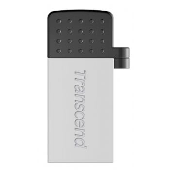 купить USB Флеш 16GB 2.0 Transcend TS16GJF380S серебро в Алматы