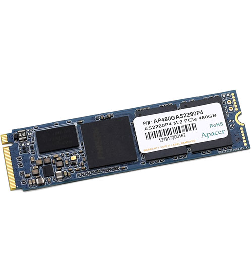 купить Твердотельный накопитель SSD 480 Gb M.2 PCIe Apacer AS2280P4   AP480GAS2280P4-1 в Алматы