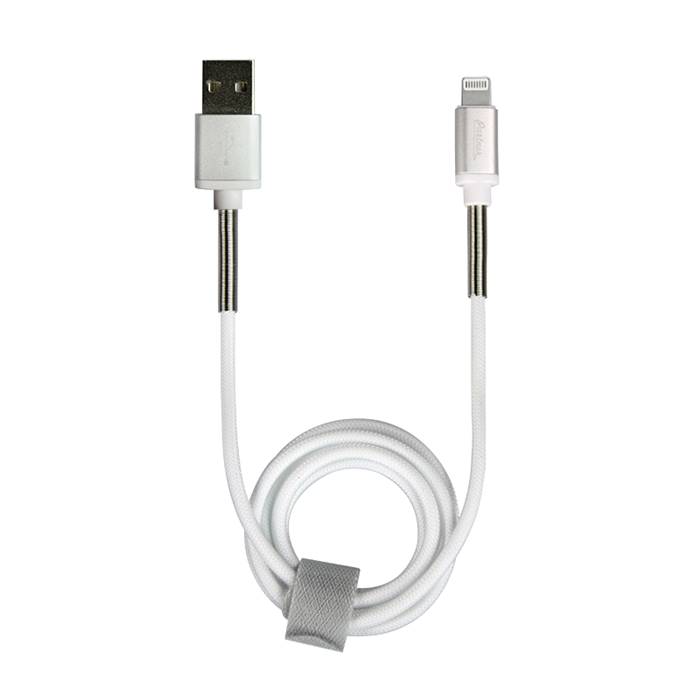 купить Кабель OLMIO USB 2.0 - Lightning, 2м, белый в Алматы