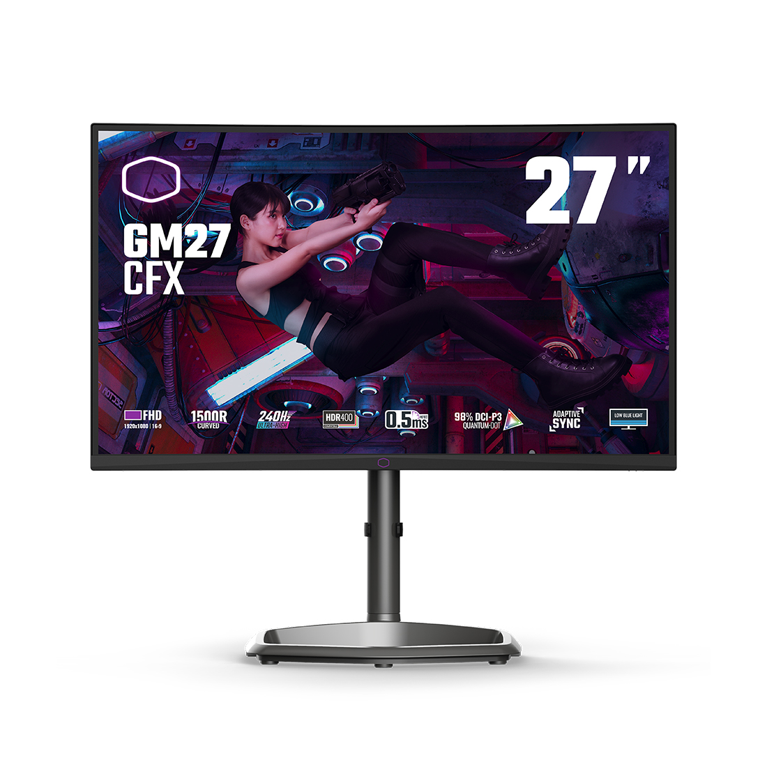 купить Монитор 27" Cooler Master CMI-GM27-CFX-EK в Алматы