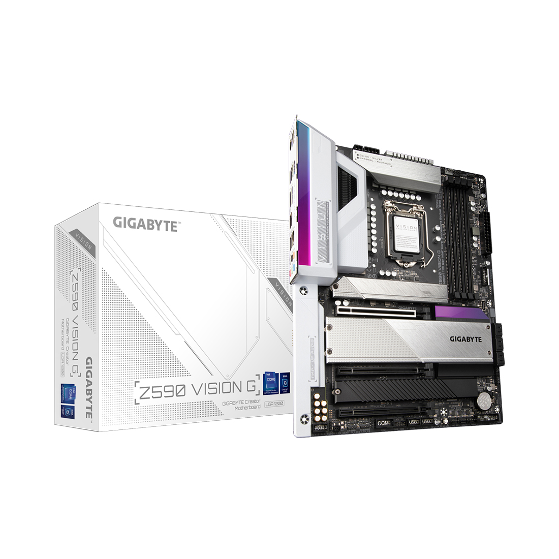 купить Материнская плата Gigabyte Z590 VISION G в Алматы