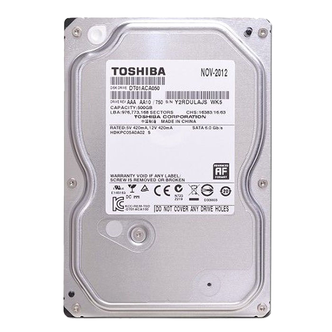 купить Жесткий диск HDD 4Tb TOSHIBA SATA 6Gb/s 5400rpm 128Mb 3.5* BULK DT02ABA400 (HDKPB02ZMA01S) в Алматы