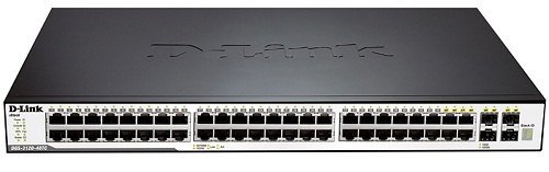 купить D-Link	Коммутатор	DGS-3120-48TC/B1ARI	Управляемый коммутатор 3 уровня с 44 портами 10/100/1000Base-T, 4 комбо-портами 100/1000Base-T/SFP, 2 портами 10GBase-CX4 и программным обеспечением Routed Image (RI) в Алматы