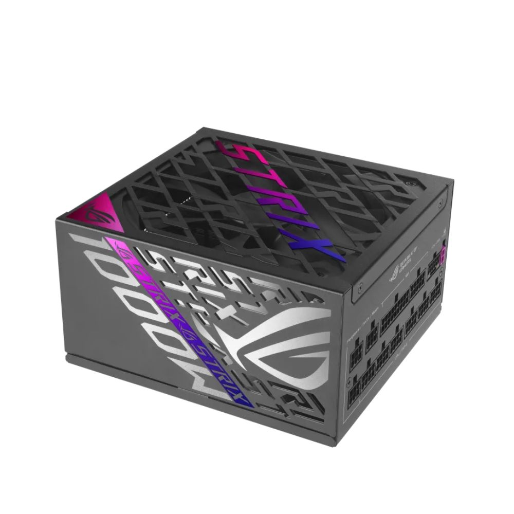 Купить Блок питания ATX 1000W Asus ROG Strix 1000P, Platinum, 20+4/24+4/24+4+8/24+8+8+8, 13.5cm, 6x6+2p+16p в Алматы