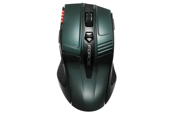 купить Оптическая светодиодная беспроводная мышь Gigabyte GM-FORCE M9, DARK GREEN в Алматы