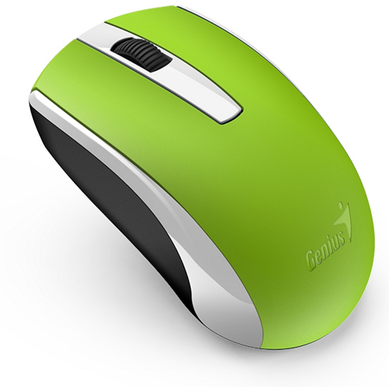 купить Беспроводная оптическая мышь Genius ECO-8100 Green 31030004404 в Алматы