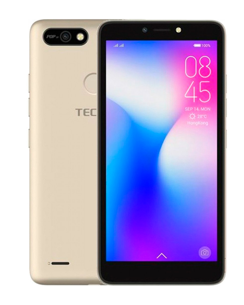 купить Смартфон Tecno POP 2F 1/16 (B1f) Champagne Gold в Алматы