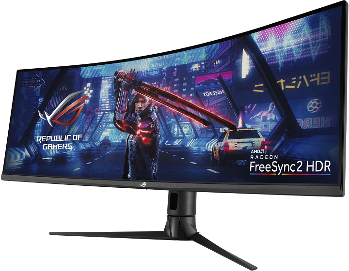 купить Монитор ASUS XG43VQ VA,43*,32:10,3840x1200x120 Hz),450cd/m2,3000:1,HDR 400,178/178,1ms,Spk5W,DP,2HDMI,2xUSB,Blk в Алматы