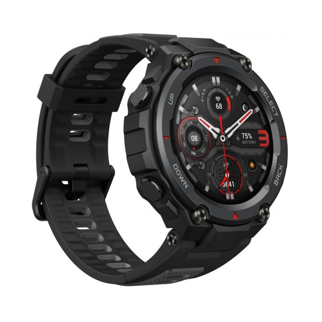 купить Смарт часы Amazfit T-Rex Pro A2013 Meteorite Black в Алматы