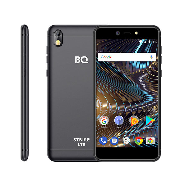 купить Смартфон BQ-5209L Strike LTE, Черный /  в Алматы