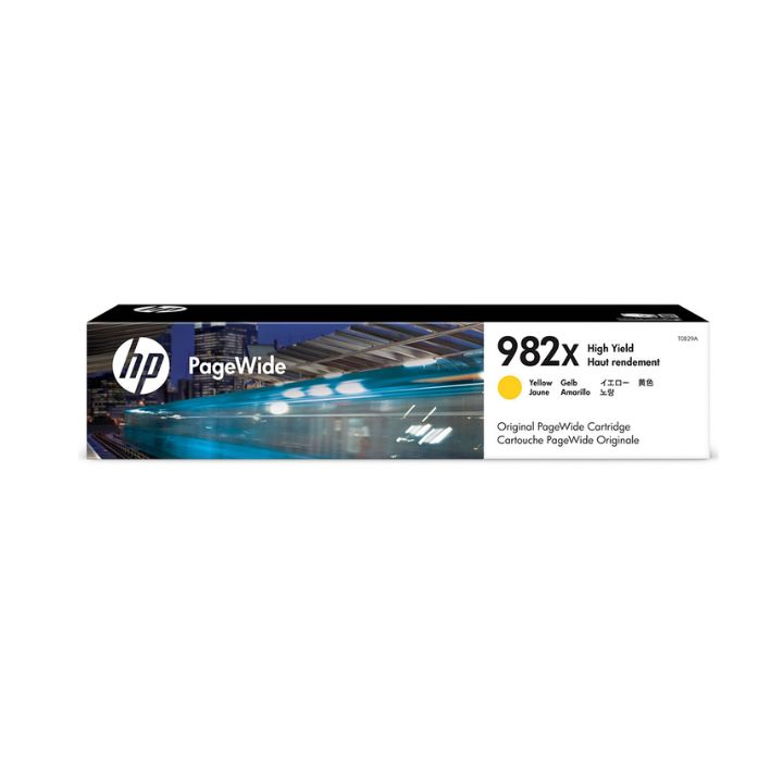 купить Картридж HP Europe High Yield Yellow Original PageWide (T0B29A) в Алматы