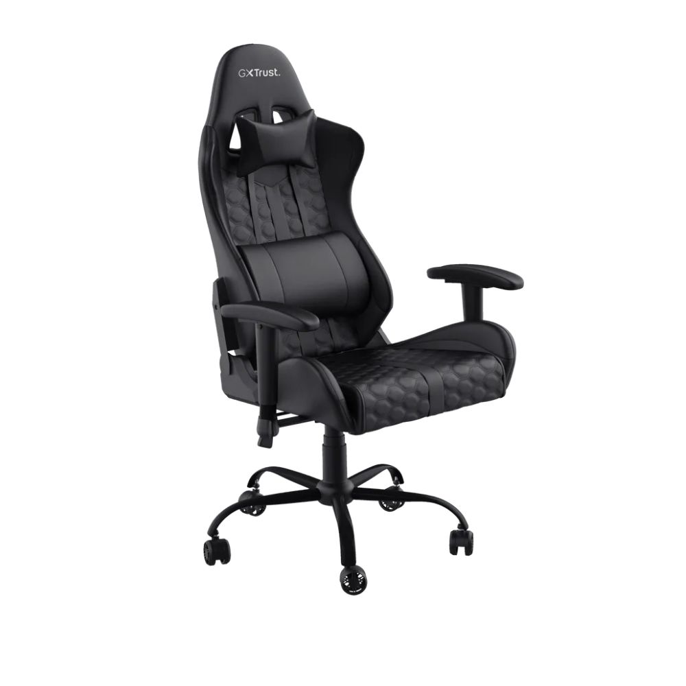 Купить Кресло геймерское Trust GXT 708 Resto, регулировка высоты, подлокотник, 150 кг, Black в Алматы
