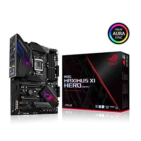 купить Мат. плата ASUS ROG MAXIMUS XI HERO WI-FI LGA1151 3xPCI-E HDMI+DP GbLAN+WiFi+BT SATA ATX 4DDR4 в Алматы