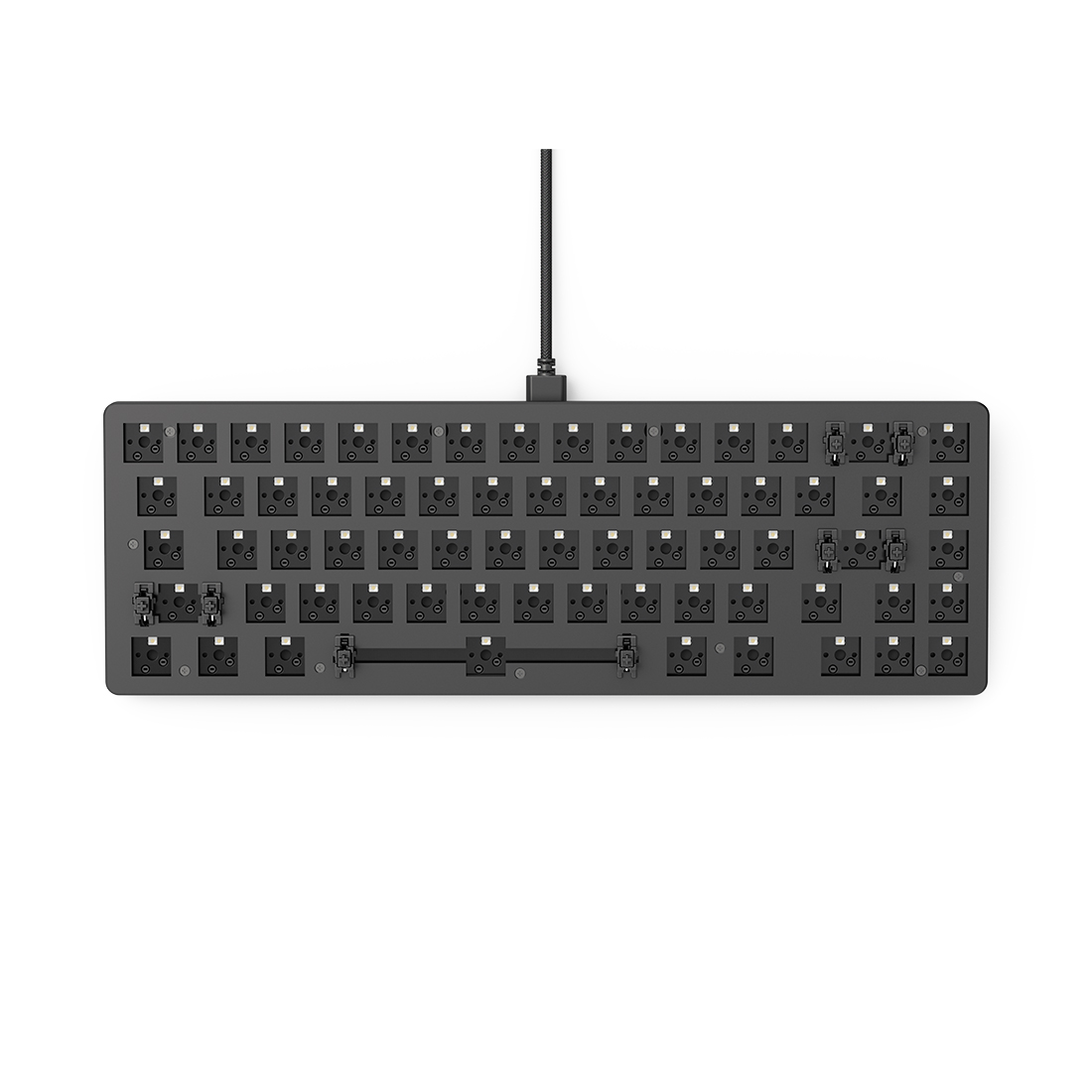 купить Основа клавиатуры Glorious GMMK2 Compact Black (GLO-GMMK2-65-RGB-B) в Алматы