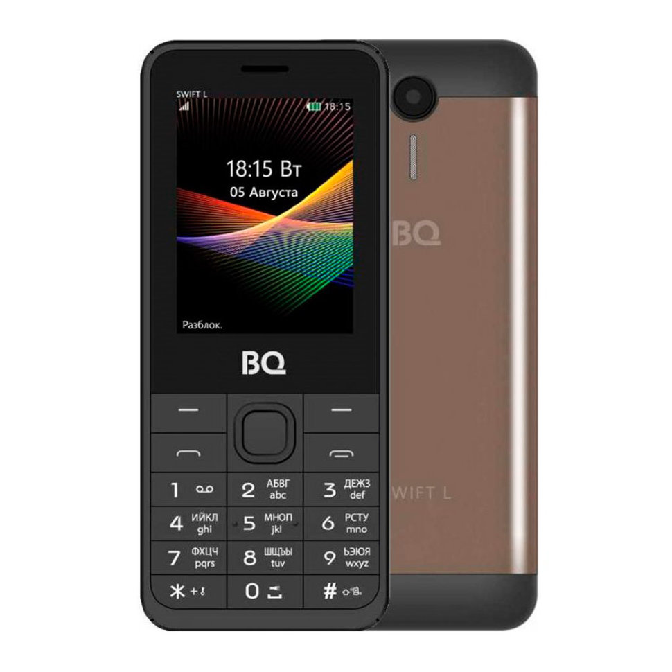 купить Мобильный телефон  BQ-2411 Swift L Brown  в Алматы