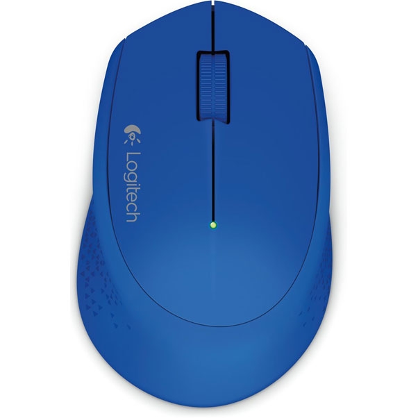 купить Мышь беспроводная Logitech M280 Blue (синяя, оптическая, 1000dpi, 2.4 GHz/USB-ресивер, под правую руку) в Алматы