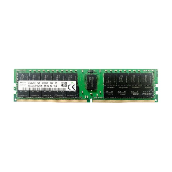 купить 64GB 3200MHz DDR4 ECC Reg CL22 DIMM 2Rx4 Hynix A Rambus в Алматы