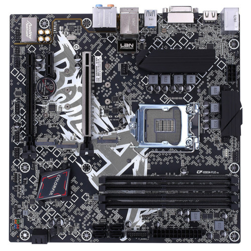 купить Материнская плата Colorful BATTLE-AX B365M-PLUS V20, S1151, B365, 4xDDR4-2666, DVI+HDMI, mATX в Алматы