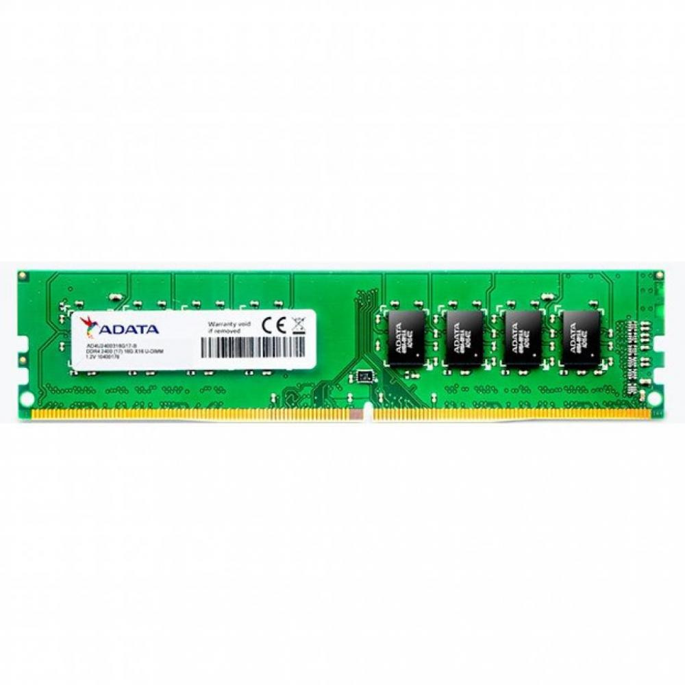 купить Оперативная память ADATA AD4U2400J4G17-S  4 GB  DDR4 2400 MHz DIMM CL17 в Алматы