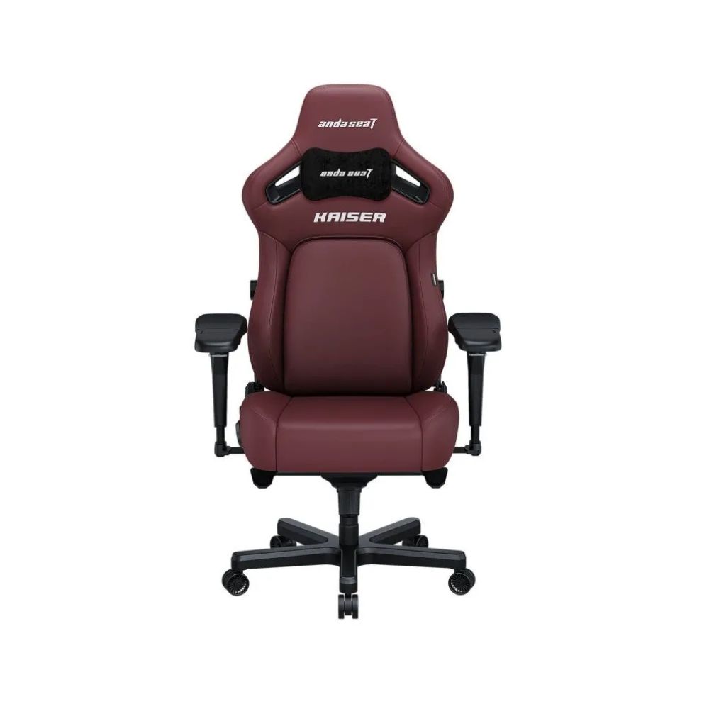 Купить Кресло AndaSeat Kaiser 4 V2 XL, ПВХ кожа, 6D-Armrests, красный тёмный в Алматы