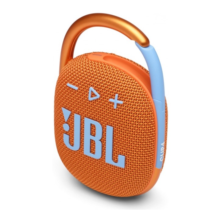 купить Портативная акустическая система  JBL CLIP 4, оранжевая в Алматы
