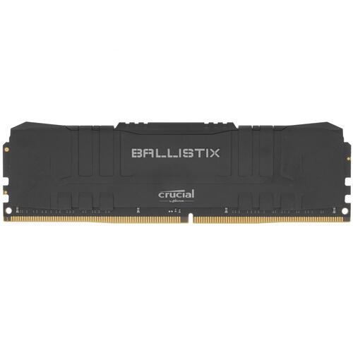 купить Оперативная память 16GB DDR4 2666 MHz Crucial Ballistix PC4-21300 1.2V CL16 16-18-18-38 Black BL16G26C16U4B в Алматы