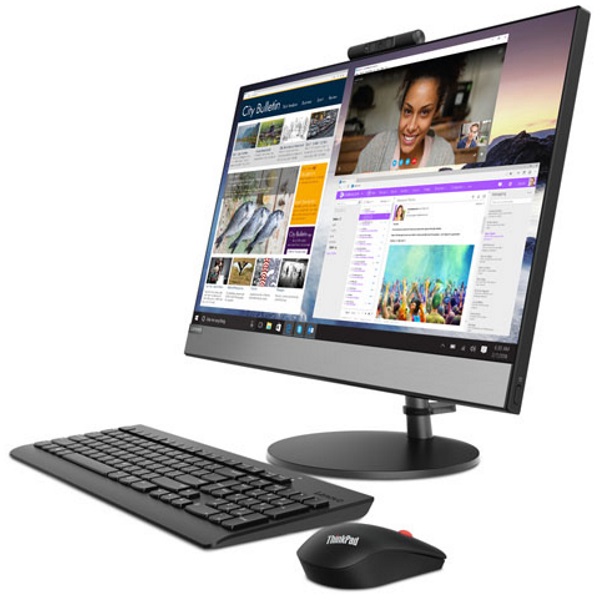 купить Моноблок Lenovo V530 21,5*FHD/Core i3-8100T/4Gb/500Gb/DVD-RW/Win10Pro (10US0003RU) /  в Алматы