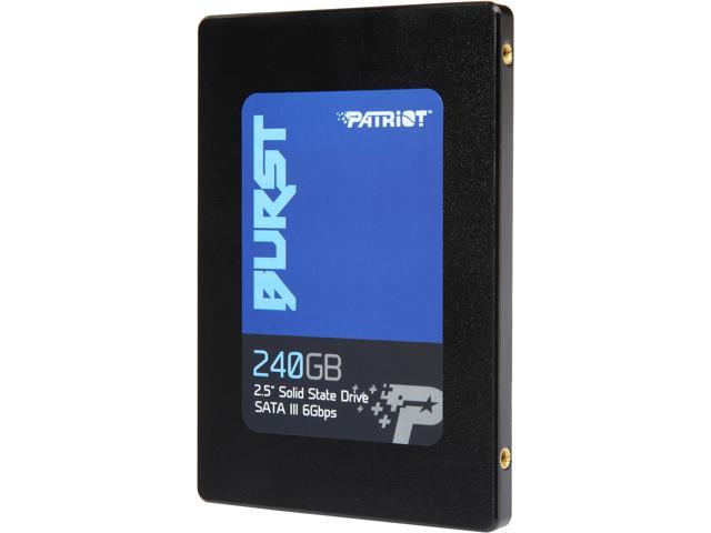 купить Накопитель SSD 2.5* SATA III Patriot 240GB BURST 555/500 PBU240GS25SSDR в Алматы