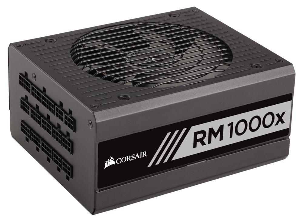 купить Блок питания ATX 1000W Corsair RM1000x Gold Certified Fully Modular 1000 Вт, CP-9020094-EU в Алматы