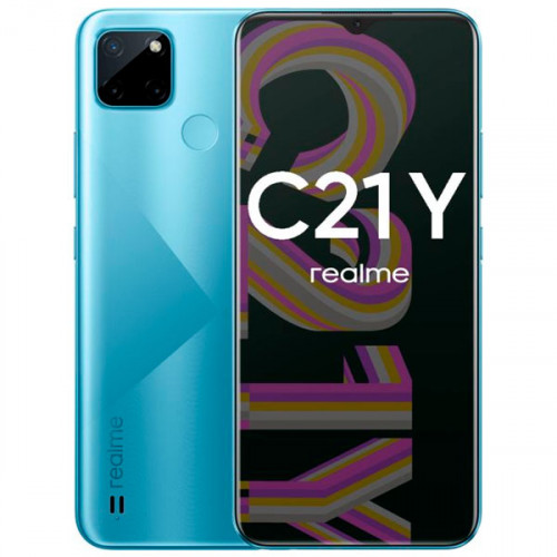купить Смартфон Realme C21Y 4+64Gb blue RMX3263 в Алматы