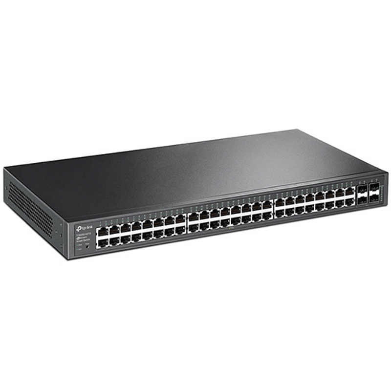 купить TP-Link T1600G-52TS(TL-SG2452) Гигабитный коммутатор, 48 портов RJ45 10/100/1000 + 4SFP /  в Алматы
