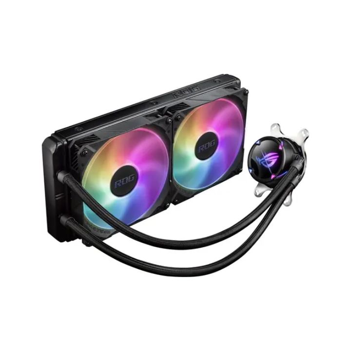 купить СЖО ASUS ROG STRIX LC II 280 ARGB, AIO, 140mm fan, ARGB, BOX в Алматы